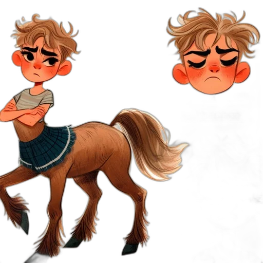 concept art, cartoon, fantasy art, watercolor, illustrations, feature, young, character transparent PNG cut-out