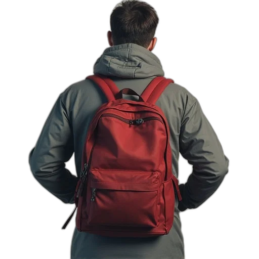 jacket, staff, 3d render, photorealistic transparent PNG cut-out
