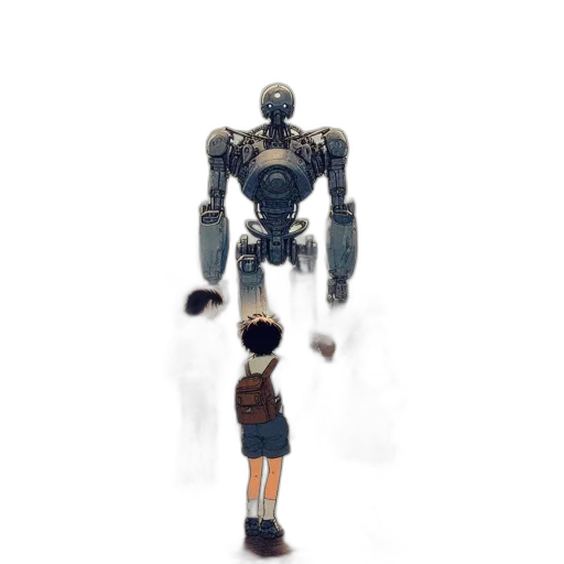 robot, weapon, creature, animal, concept art, 3d render, pixel art, comic book art transparent PNG cut-out
