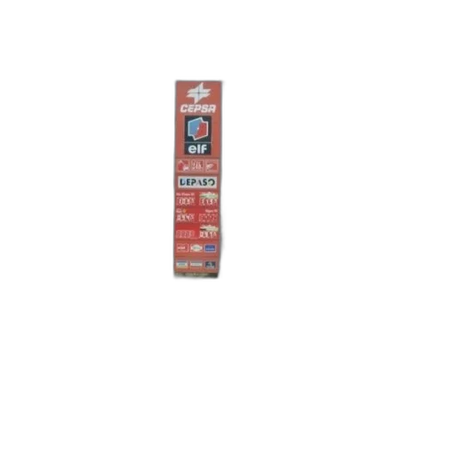 food, jewelry, 3d render, gas, station, large, red, sign transparent PNG cut-out