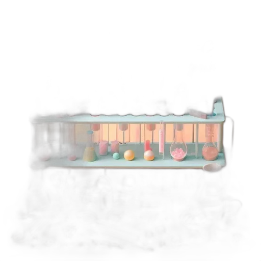 food, furniture, building, bottle, concept art, 3d render, watercolor, photorealistic transparent PNG cut-out