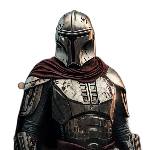 sword, mask, concept art, fantasy art, comic book art, 3d render, earth tones, dark transparent PNG cut-out