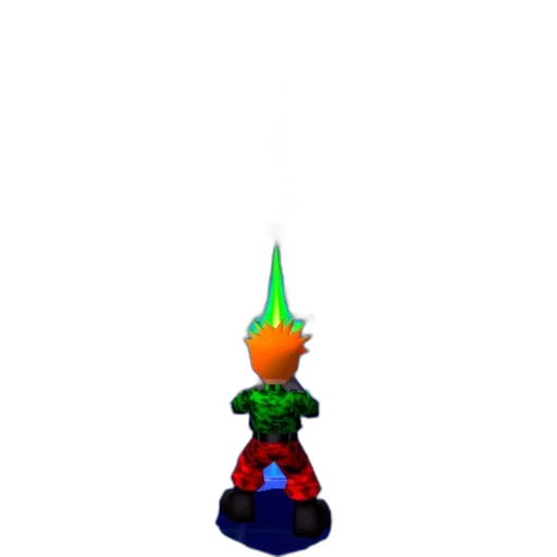 staff, crown, hat, weapon, 3d render, pixel art, concept art, fantasy art transparent PNG cut-out