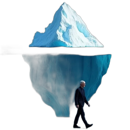concept art, apple, ceo, tim, cook, walking, large, poster transparent PNG cut-out