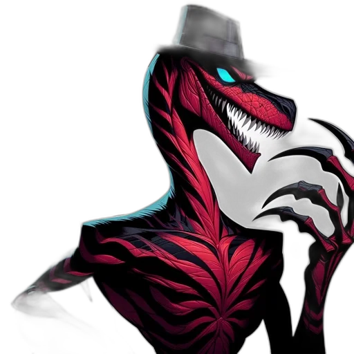 creature, dragon, mask, robot, concept art, 3d render, pixel art, cartoon transparent PNG cut-out
