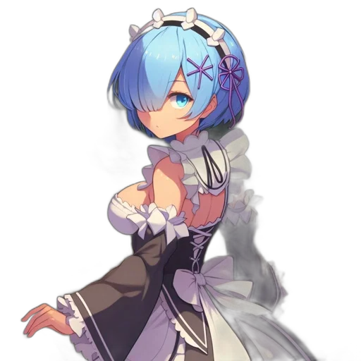 dress, staff, robot, crown, pixel art, anime, concept art, fantasy art transparent PNG cut-out