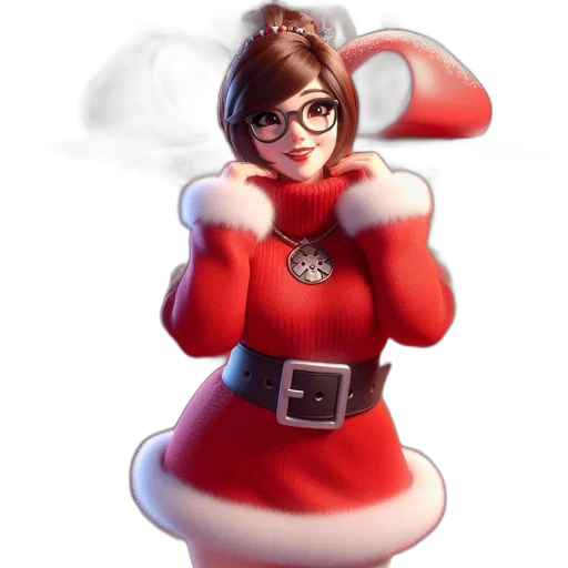 staff, dress, concept art, 3d render, cartoon, fantasy art, animated, female transparent PNG cut-out