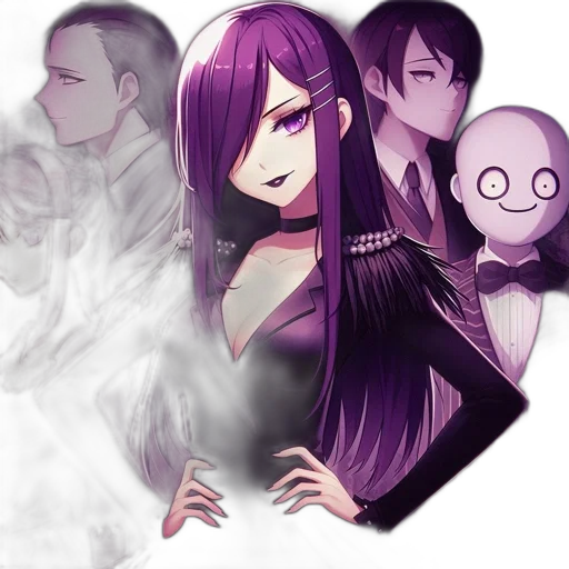 mask, anime, concept art, fantasy art, pixel art, fire, dark, monochrome transparent PNG cut-out
