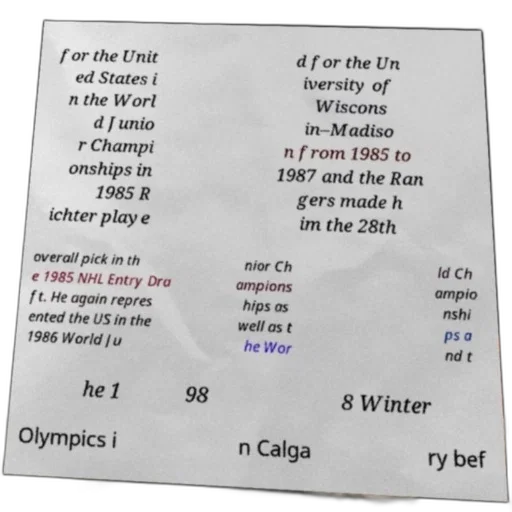 text-based, image, describes, hockey, player, achievements, including, representing transparent PNG cut-out