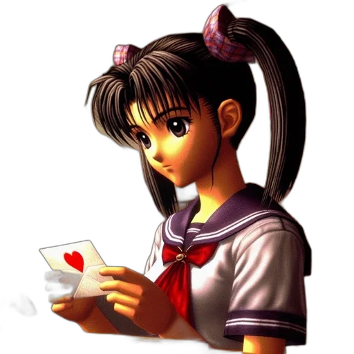 staff, face, anime, pixel art, photorealistic, concept art, young, girl transparent PNG cut-out