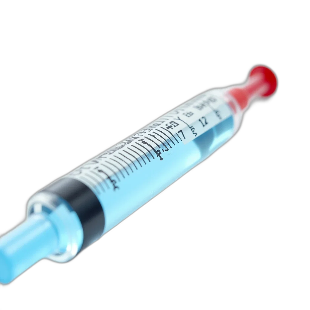 weapon, staff, bottle, 3d render, close-up, image, syringe, filled transparent PNG cut-out