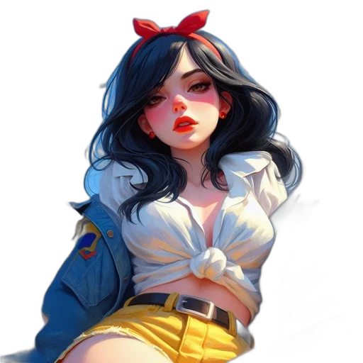 jacket, dress, face, crown, concept art, fantasy art, pixel art, comic book art transparent PNG cut-out