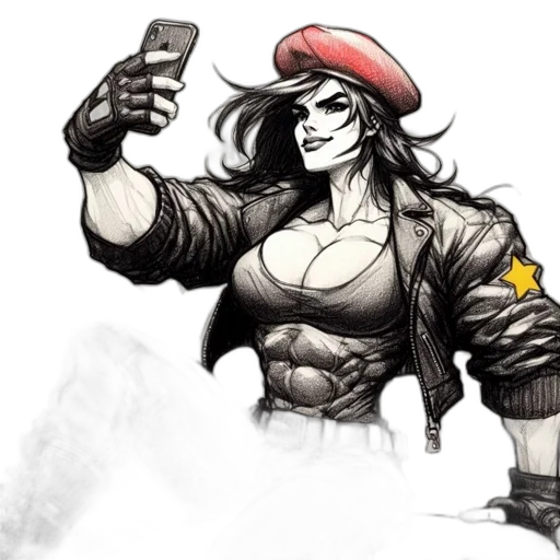 weapon, hat, staff, concept art, comic book art, cartoon, fantasy art, monochrome transparent PNG cut-out
