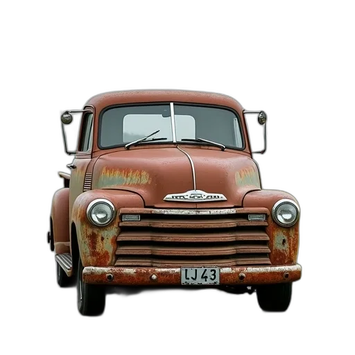 car, hat, animal, photorealistic, 3d render, concept art, cartoon, rusty transparent PNG cut-out