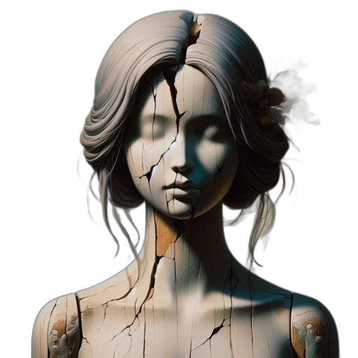 face, mask, dress, jewelry, photorealistic, concept art, fantasy art, 3d render transparent PNG cut-out