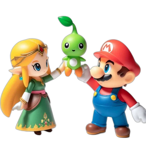 staff, weapon, hat, 3d render, concept art, green, three, characters transparent PNG cut-out