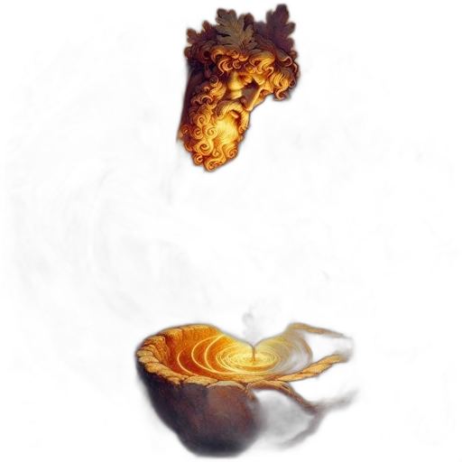 dragon, crown, mask, food, concept art, watercolor, photorealistic, fantasy art transparent PNG cut-out