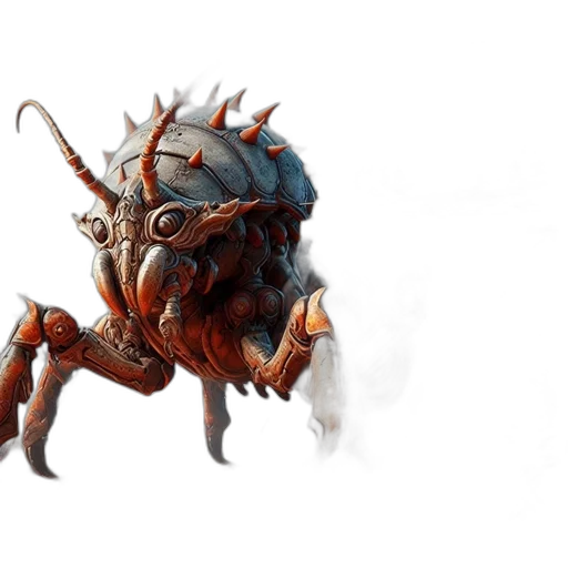 creature, dragon, mask, animal, concept art, fantasy art, 3d render, photorealistic transparent PNG cut-out