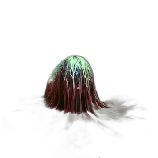 hair, creature, crown, mask, concept art, watercolor, 3d render, photorealistic transparent PNG cut-out