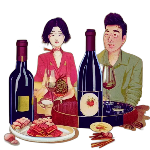 food, photorealistic, oil painting, concept art transparent PNG cut-out