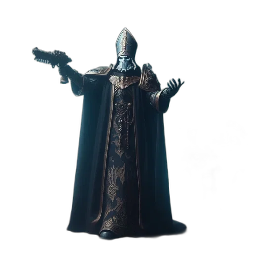 staff, sword, weapon, concept art, 3d render, fantasy art, figure, ornate transparent PNG cut-out