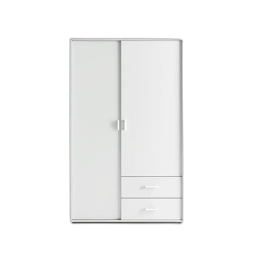 furniture, 3d render, white, modern, minimalist, wardrobe, simple, design transparent PNG cut-out