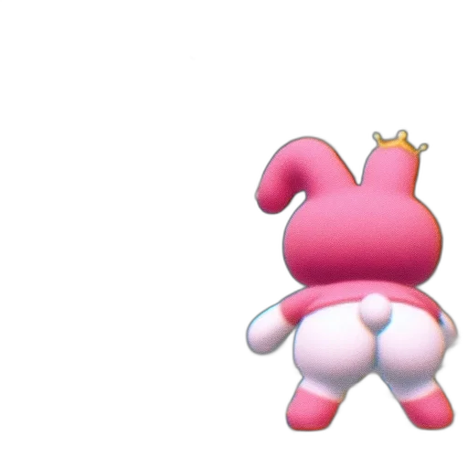 crown, animal, creature, weapon, 3d render, concept art, vaporwave, pixel art transparent PNG cut-out