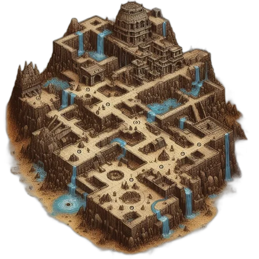 building, concept art, fantasy art, pixel art, 3d render, image, depicts, detailed transparent PNG cut-out