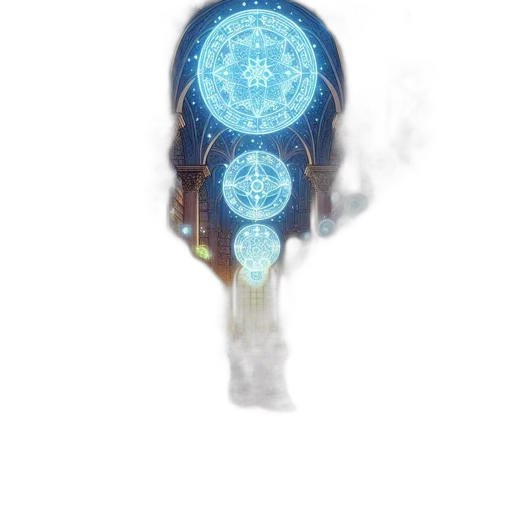 mask, robot, crown, weapon, concept art, cyberpunk, pixel art, fantasy art transparent PNG cut-out