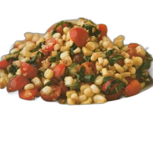 food, crown, cookbook, cover, featuring, dish, corn, tomatoes transparent PNG cut-out