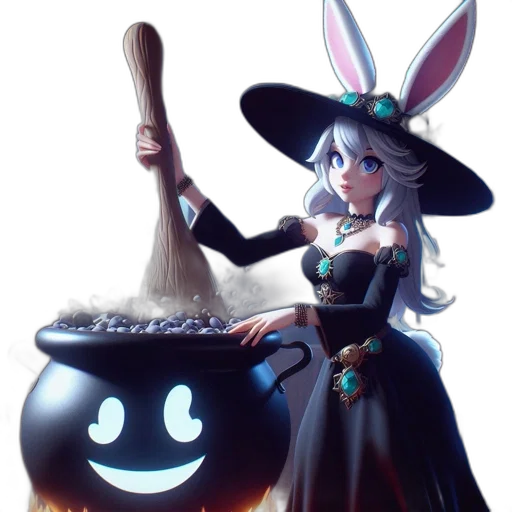 staff, hat, weapon, food transparent PNG cut-out