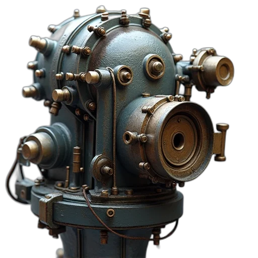 robot, weapon, mask, staff, 3d render, concept art, photorealistic, a3vso141l9nkn00 transparent PNG cut-out