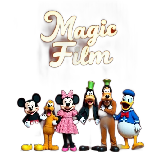 staff, 3d render, concept art, fire, fog, group, disney, characters transparent PNG cut-out
