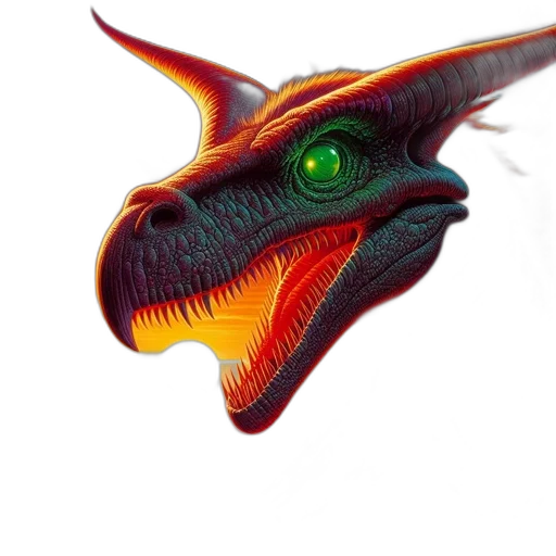 dragon, creature, animal, staff, concept art, fantasy art, 3d render, photorealistic transparent PNG cut-out