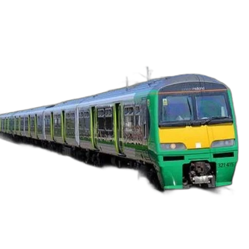 weapon, car, photorealistic, 3d render, green, yellow, train, number transparent PNG cut-out