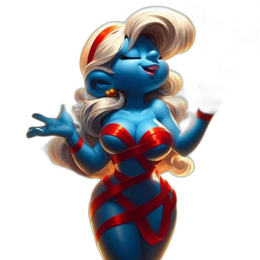 dress, concept art, cartoon, comic book art, fantasy art, blue, animated, female transparent PNG cut-out
