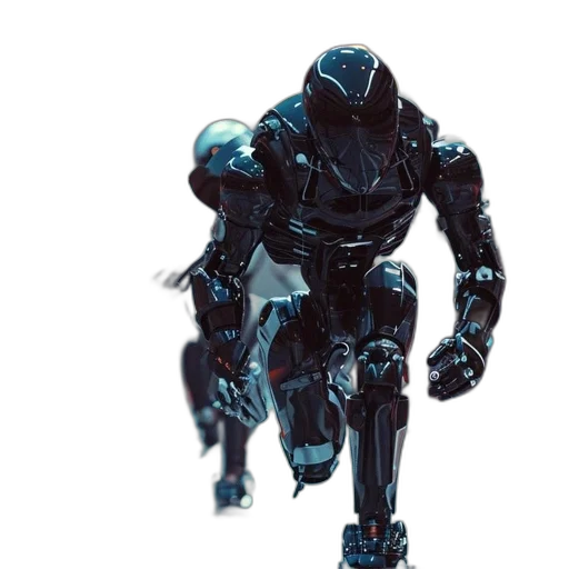 robot, creature, weapon, animal, concept art, 3d render, cyberpunk, comic book art transparent PNG cut-out