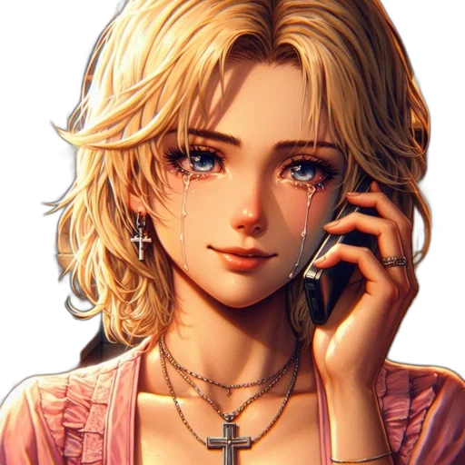 jewelry, dress, face, fantasy art, pixel art, photorealistic, anime, golden transparent PNG cut-out