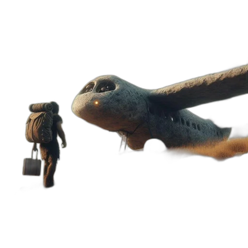 dragon, weapon, creature, animal, 3d render, concept art, photorealistic, fantasy art transparent PNG cut-out