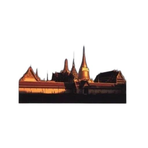 crown, building, photorealistic, concept art, pixel art, 3d render, cover, thailand transparent PNG cut-out