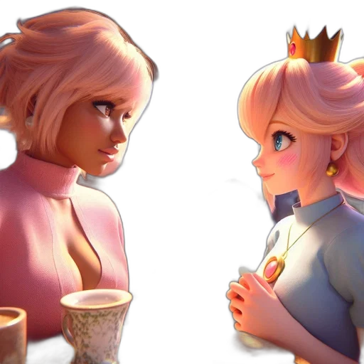 crown, concept art, 3d render, fantasy art, anime, fire, snow, neon lights transparent PNG cut-out