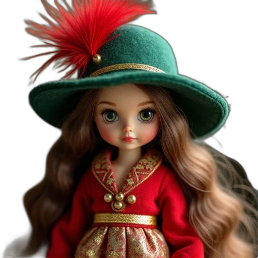 crown, hat, jewelry, dress, 3d render, photorealistic, fantasy art, cartoon transparent PNG cut-out