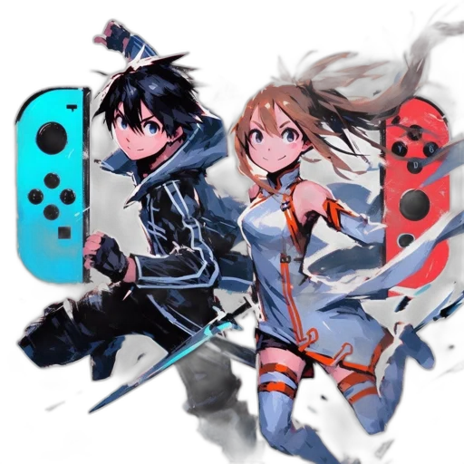 sword, pixel art, concept art, anime, fantasy art, monochrome, blue, dark transparent PNG cut-out
