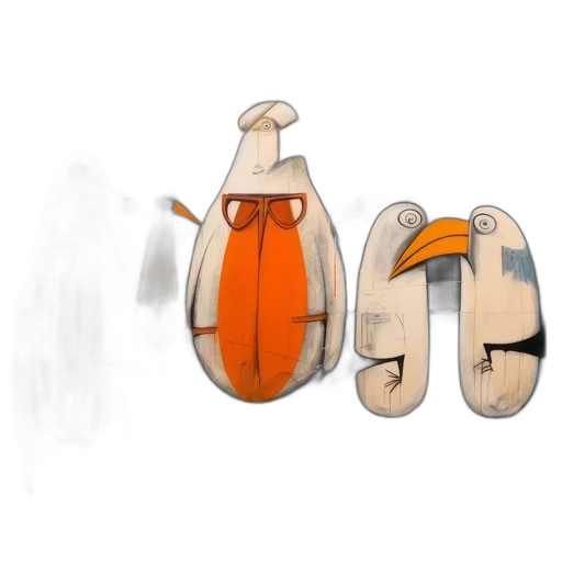 jewelry, robot, animal, jacket, concept art, 3d render, photorealistic, cartoon transparent PNG cut-out