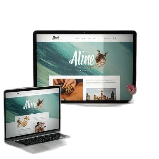 alone, responsive, html, based transparent PNG cut-out