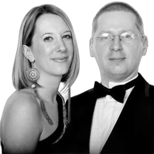 staff, jewelry, photorealistic, black-and-white, photo, man, tuxedo, woman transparent PNG cut-out
