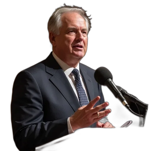 staff, nelson, speaks, inaugural transparent PNG cut-out