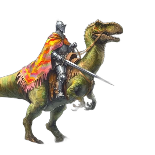 dragon, sword, weapon, animal, concept art, fantasy art, 3d render, photorealistic transparent PNG cut-out