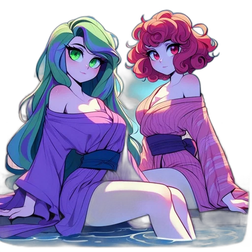 dress, crown, vaporwave, watercolor, concept art, pixel art, underwater, beach transparent PNG cut-out