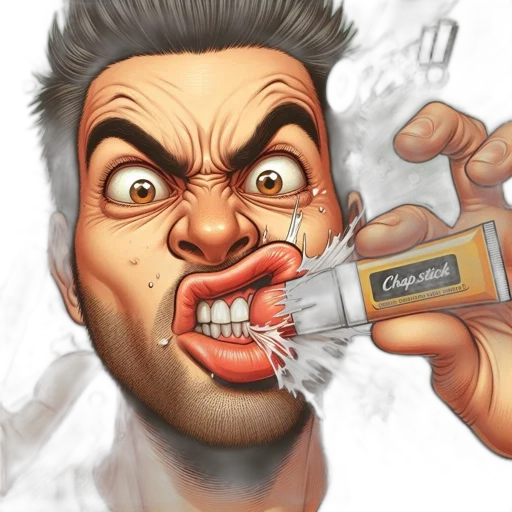 photorealistic, comic book art, concept art, cartoon, illustration, features, surprised, man transparent PNG cut-out